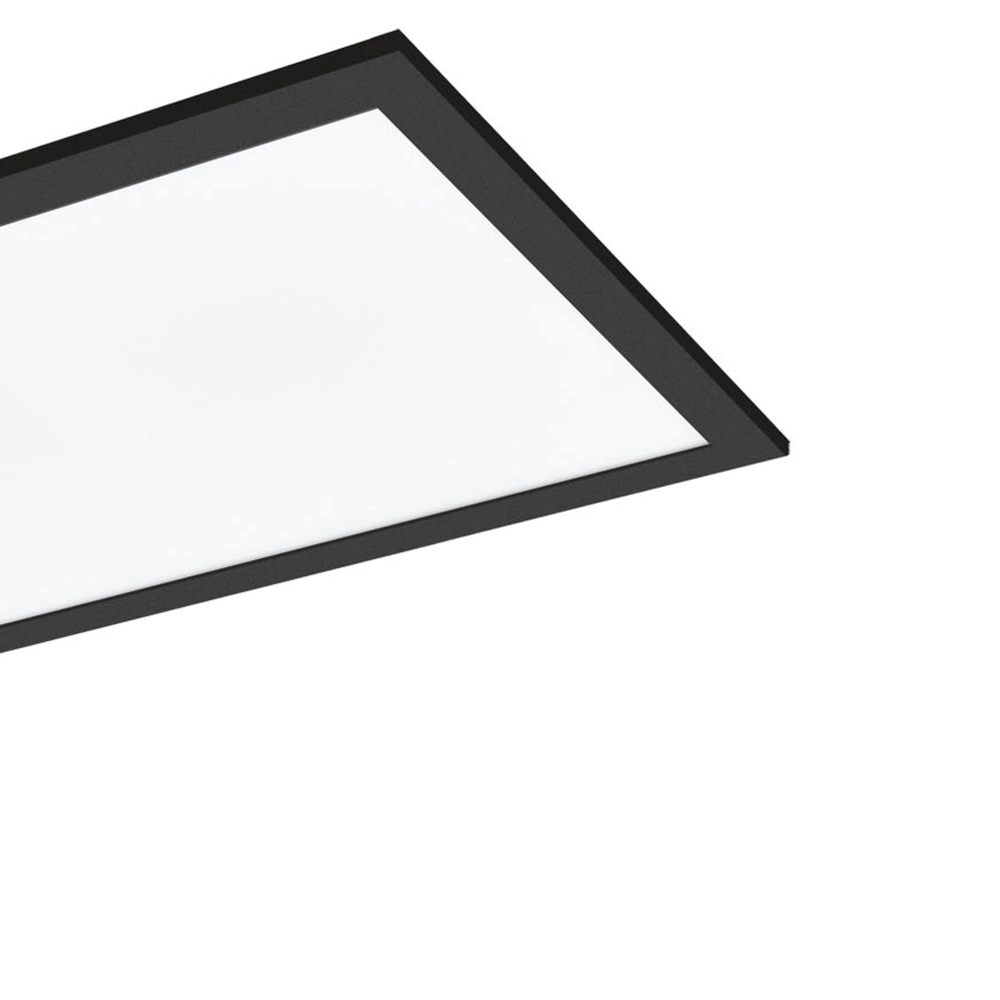 Plafonnier Zigbee Salobrena-Z 120x30cm noir Eglo 9008606221899