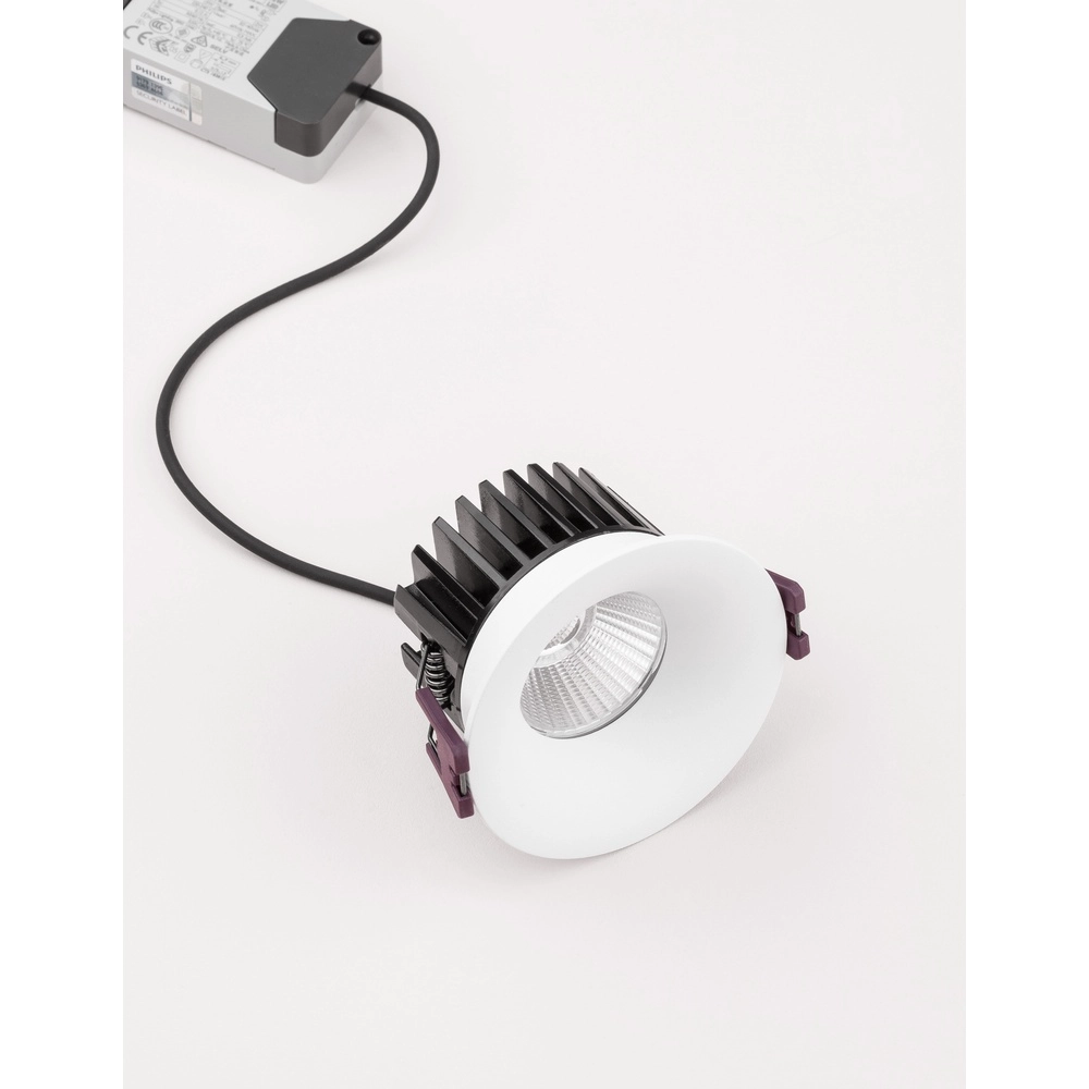 Spot encastrable blanc Blade Ø 8,5 cm Lyora 5212017418586