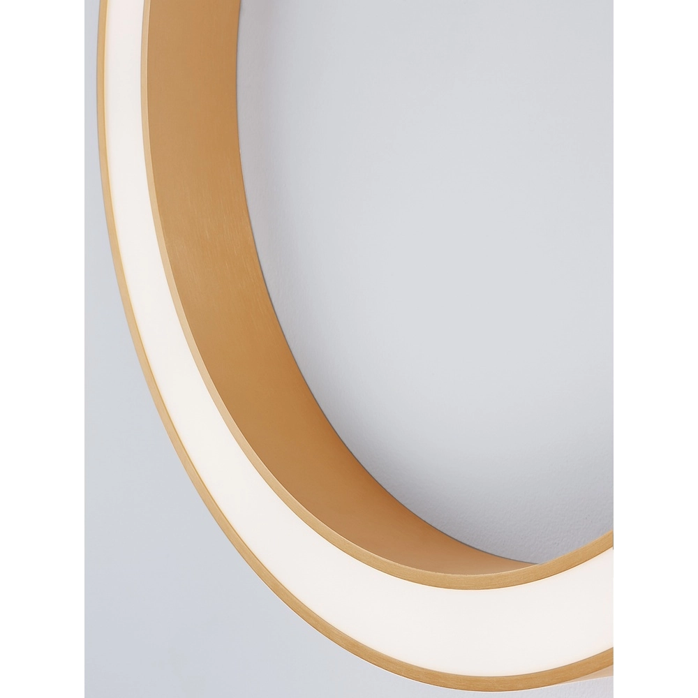 Plafonnier Morbido or Ø 80cm Lyora 5212017438621