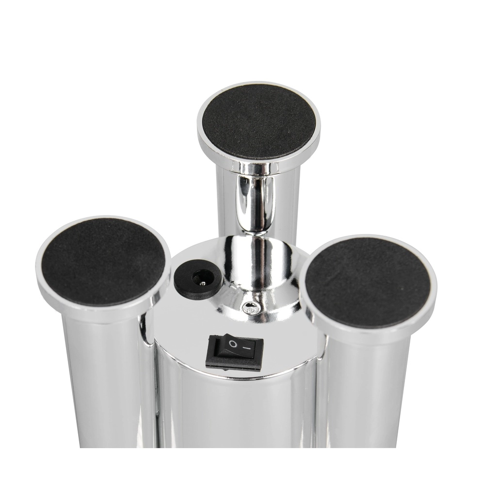 Lampe de table Apollo Gris Titane Rocket Trio 4017807681208