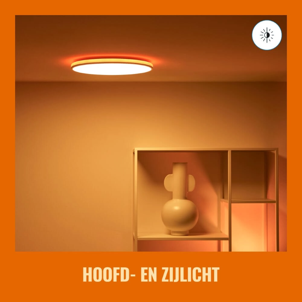 Plafonnier intelligent Rune Ø 40cm - blanc WiZ 8719514554276