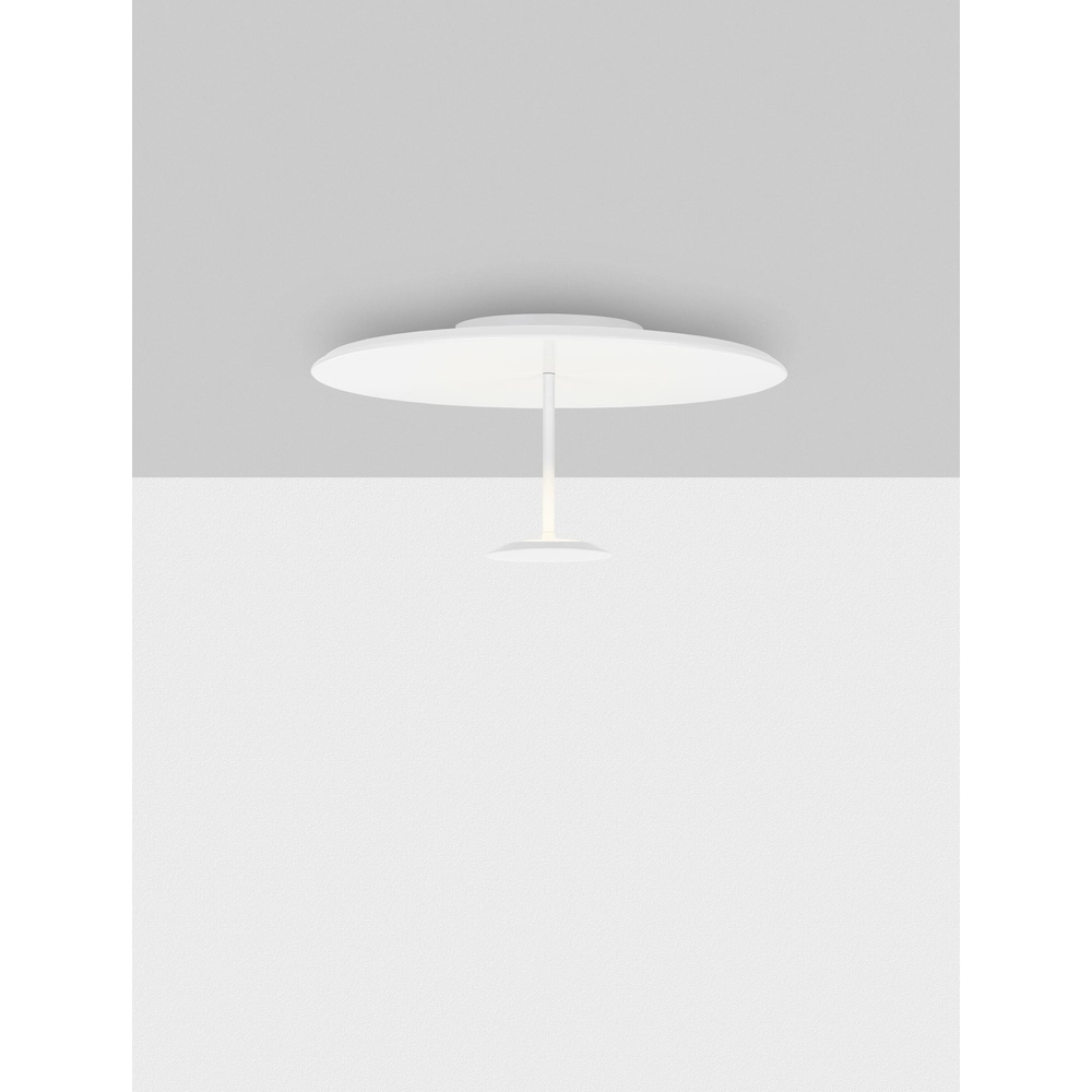Plafonnier design Nima blanc Ø 60cm Lyora 5212017465832