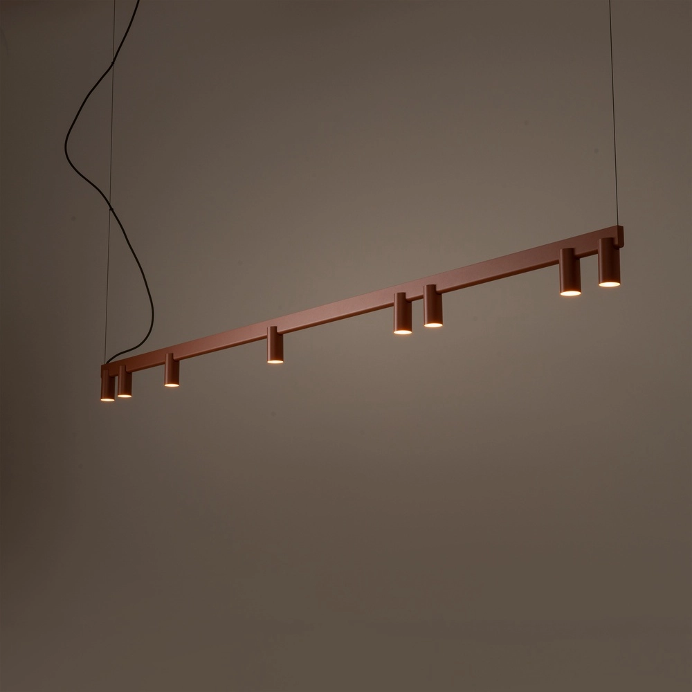 Lampe pendante de conception Fourty Terre cuite à 8 lumières Lyora 5903139124249