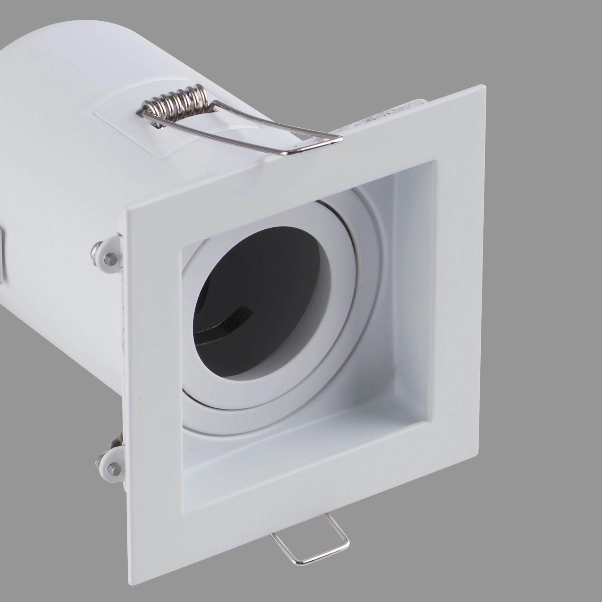 Projecteur carré encastré Grid Blanc Lyora 5053423307145