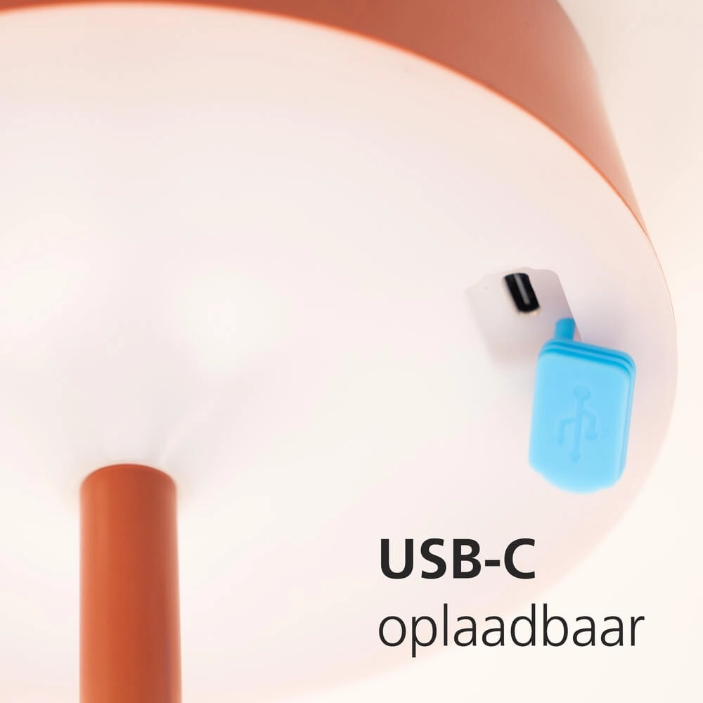 Lampe de table élégante Simeri Rouge hybride Eglo 9002759758790