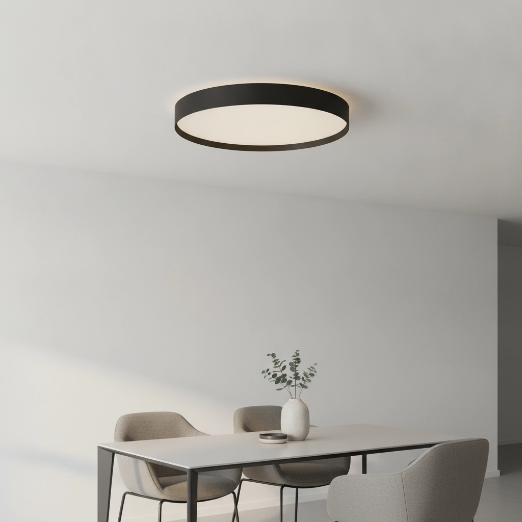 Plafonnier Roi noir Ø 40cm