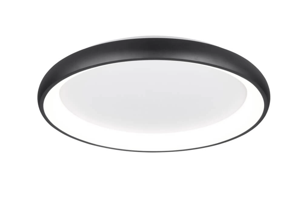 Plafonnier LED Cardona noir - Ø 75cm Trio 4017807613940