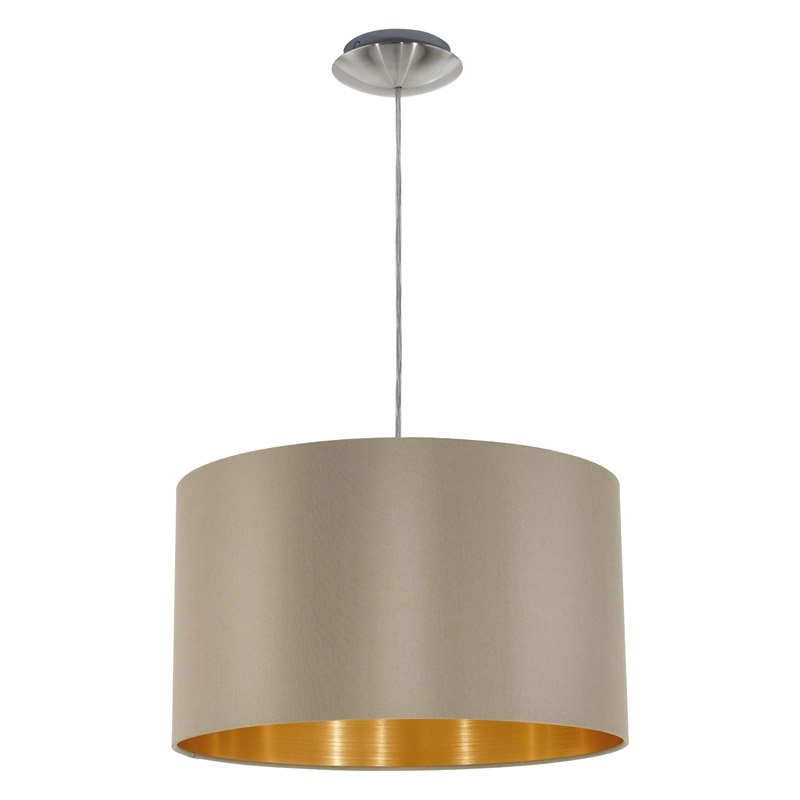 Lampe à suspension Maserlo Beige/Or Lampe à suspension Maserlo Beige/Or