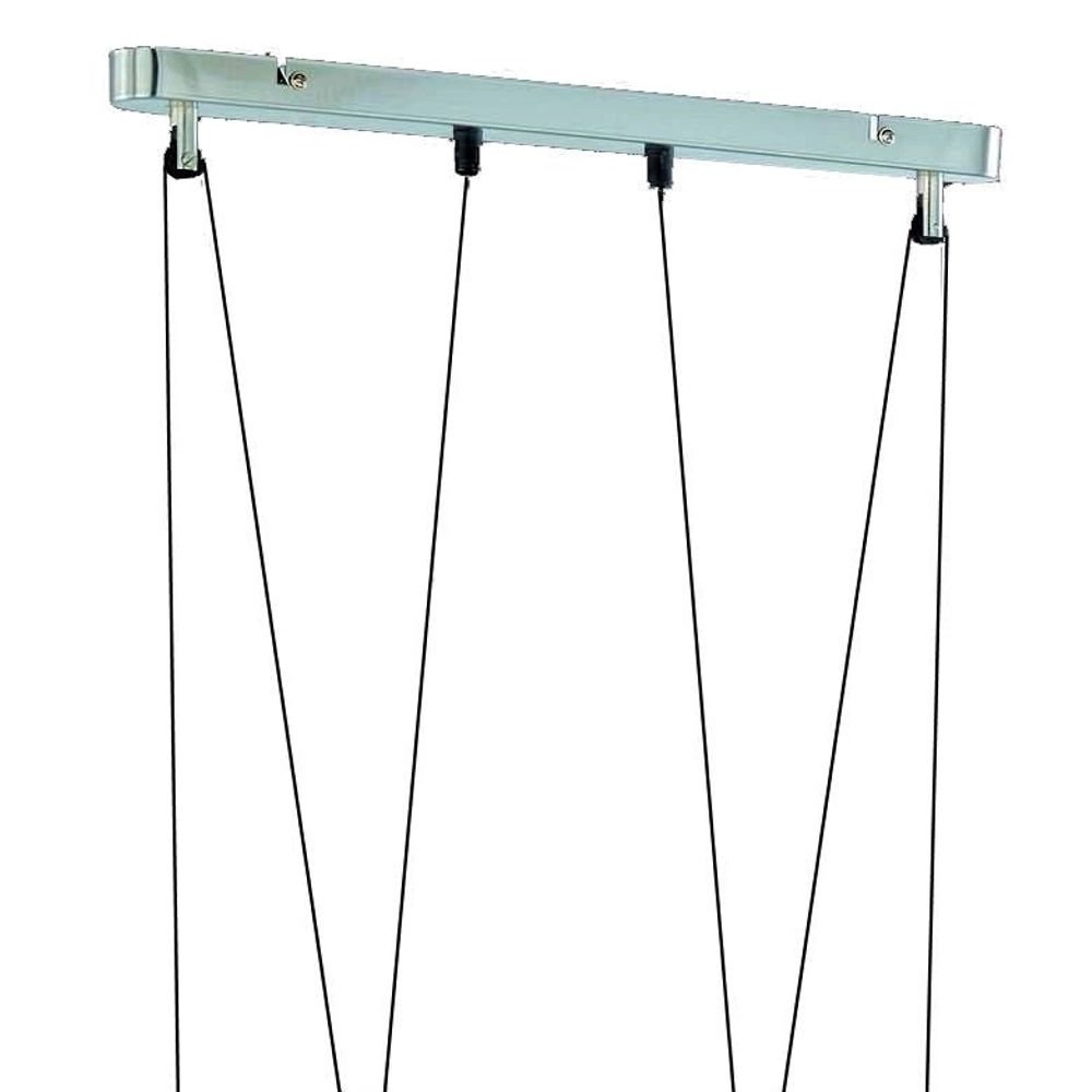 Suspension moderne Series 3751 4 lumières nickel mat Trio 4017807137736