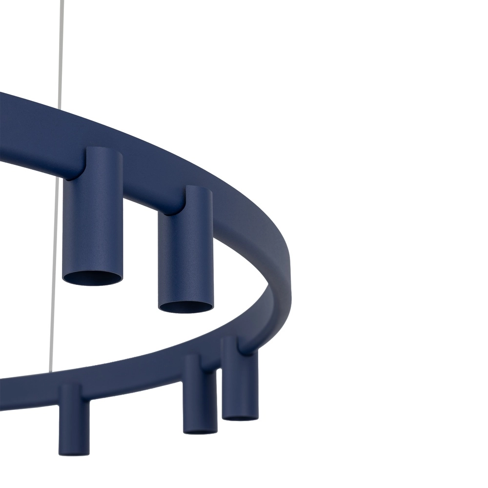 Lampe pendante de conception Fourty bleu marine Ø 116cm Lyora 5903139122863