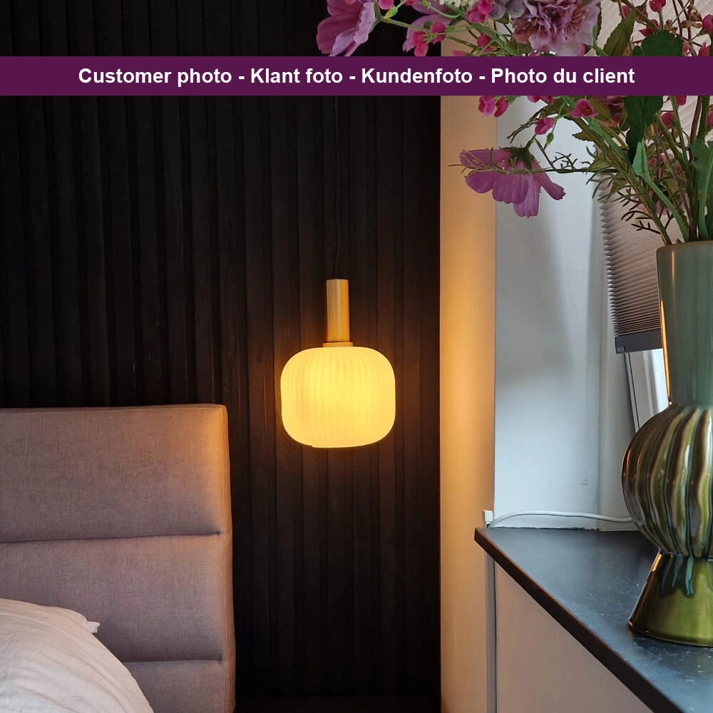 Navette Diva Ø 20cm - verre blanc Trio 4017807614497