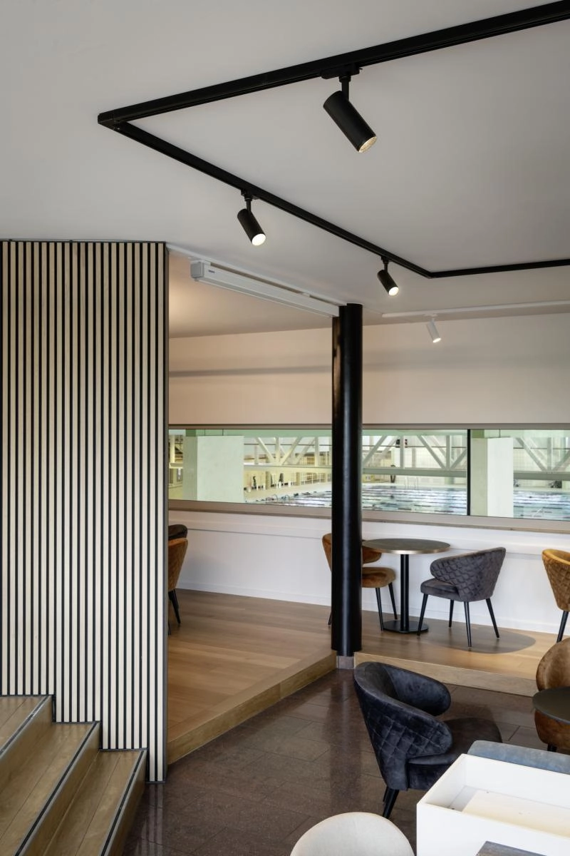 Railspot 3-phasé Numinos S noir 3000K - 36 deg SLV 4024163242332