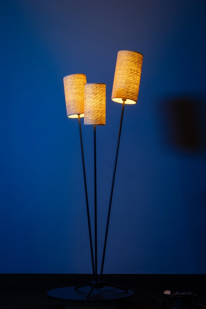 Lampe de pied en tissu Zizal ETH 8720195310570