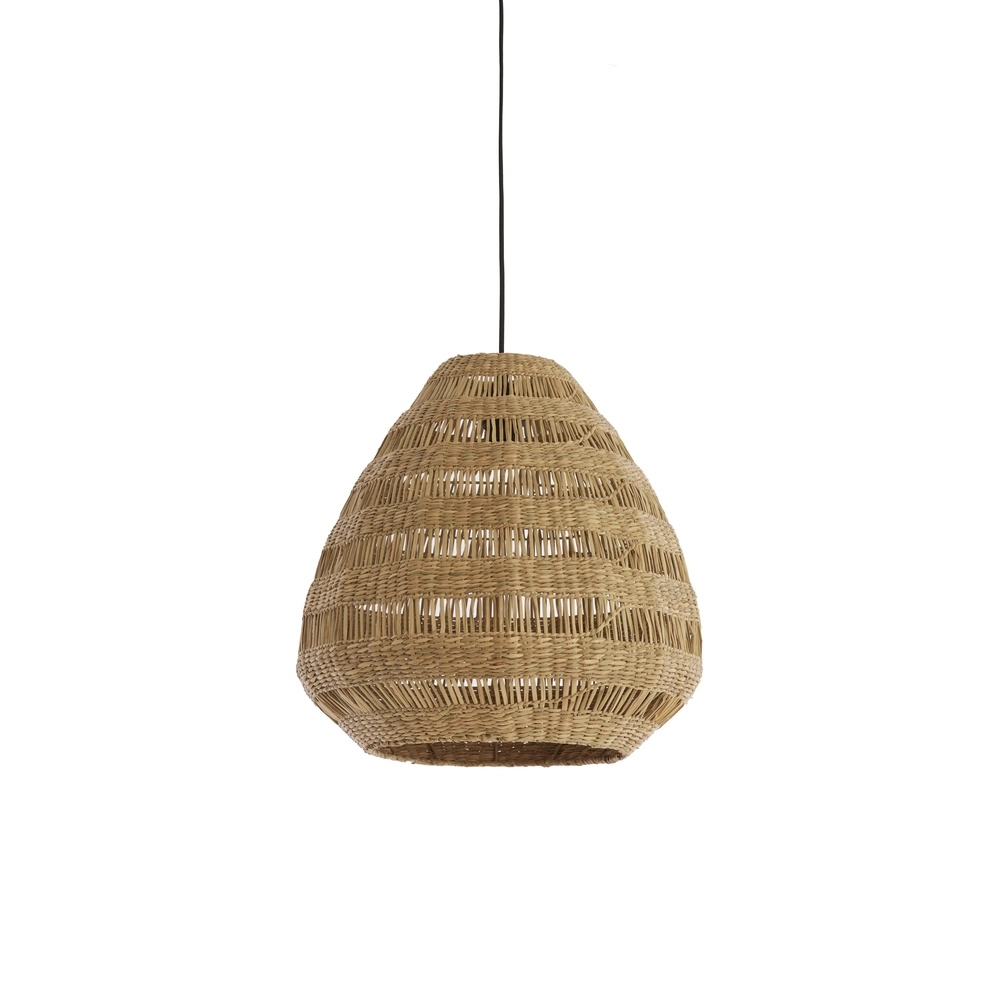 Lampe pendante en rotin Soluna Ø 47cm - naturel