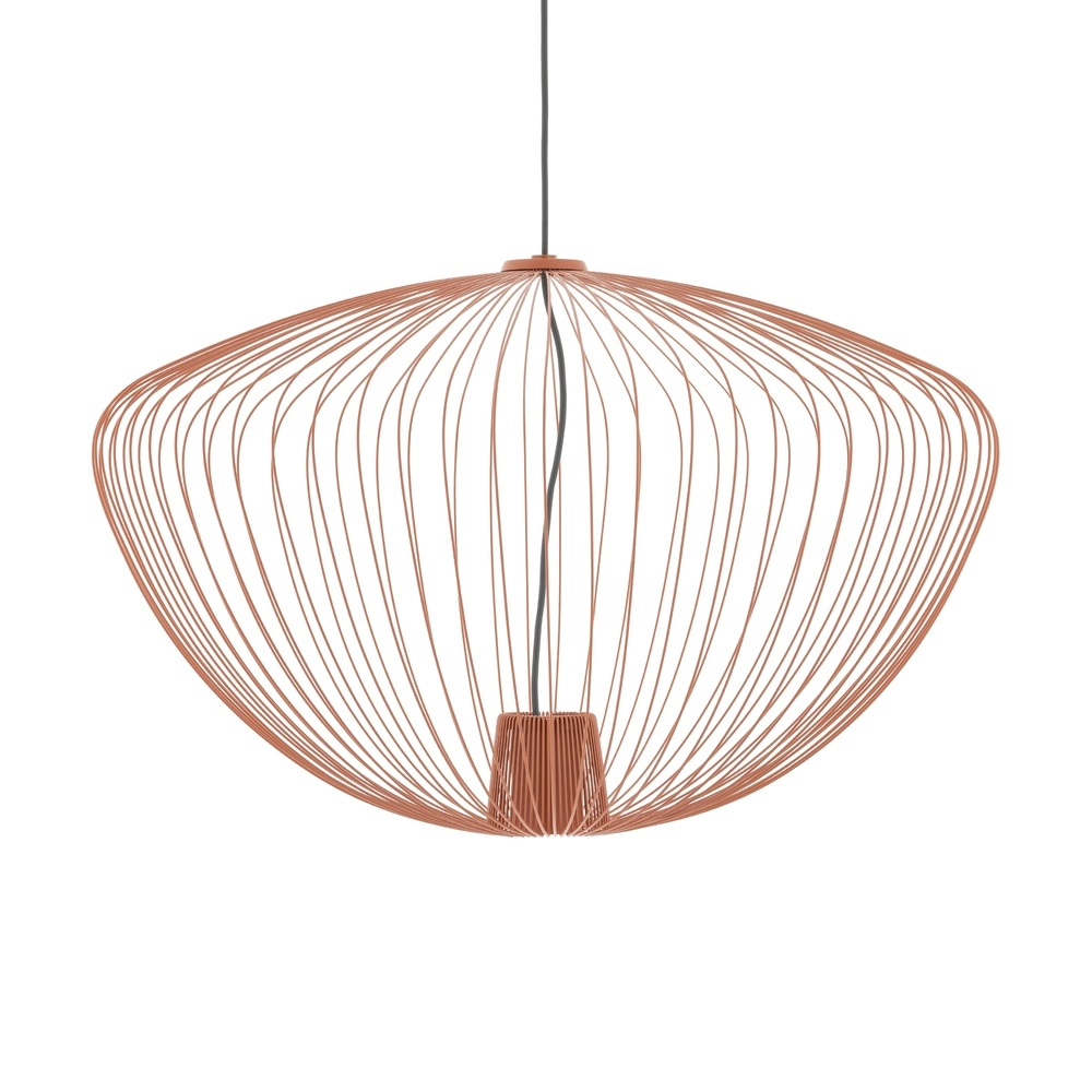 Lampe cage Pumpkin terre cuite Ø 70cm Lyora 5903139114943