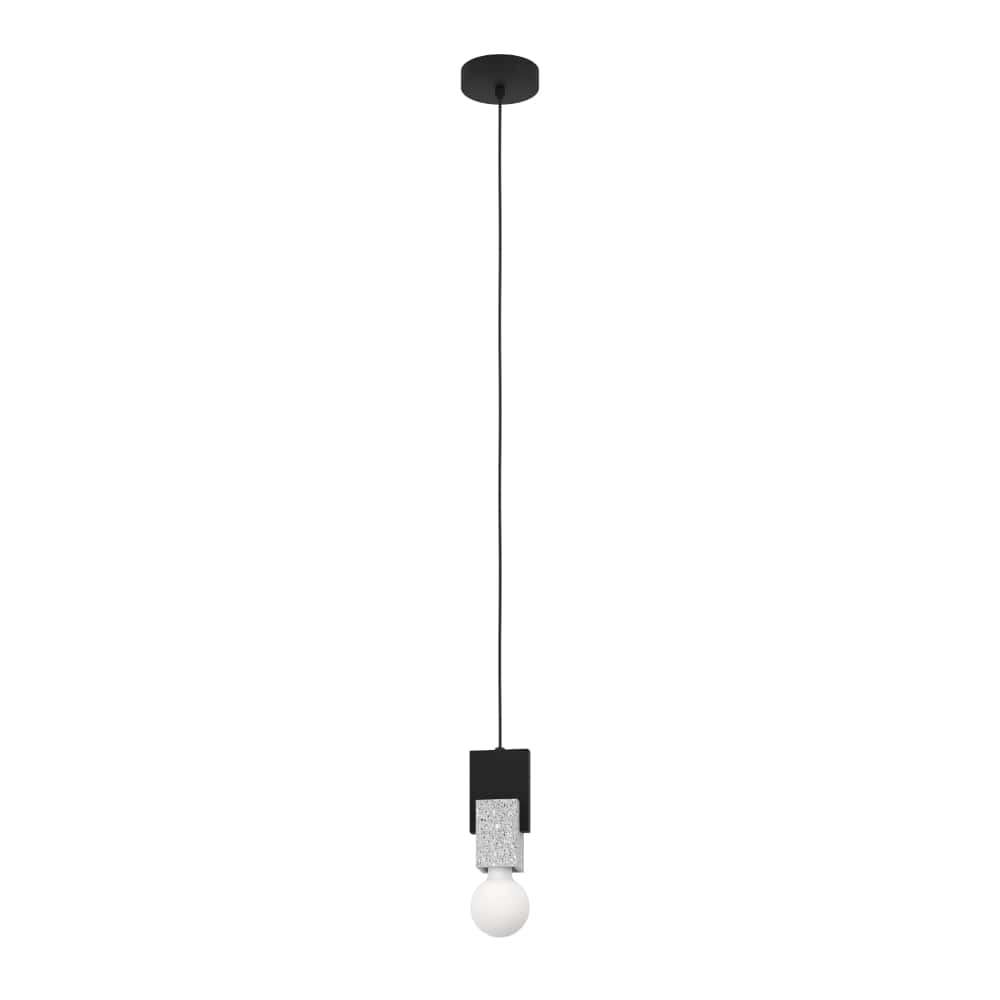 Lampe suspendue noire Lobatia
