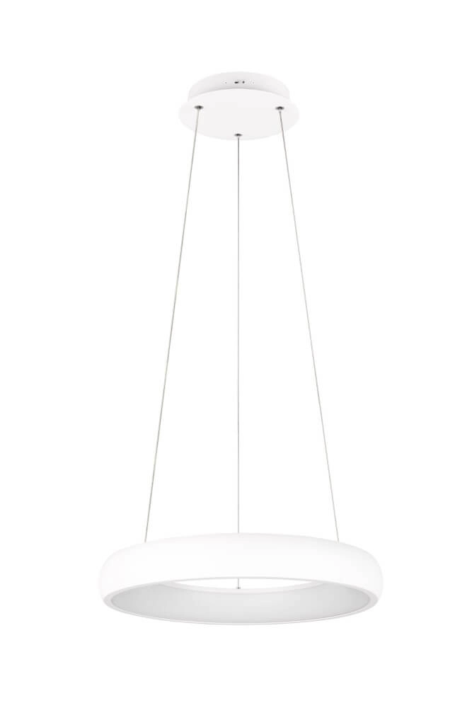 Lampe suspendue LED Cardona blanc - Ø 45cm Trio 4017807613834
