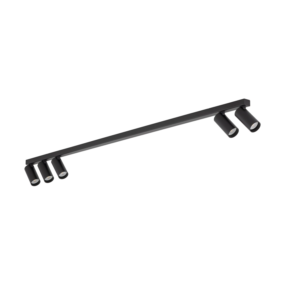 Spot monté en surface 5x GU10 Fourty Noir