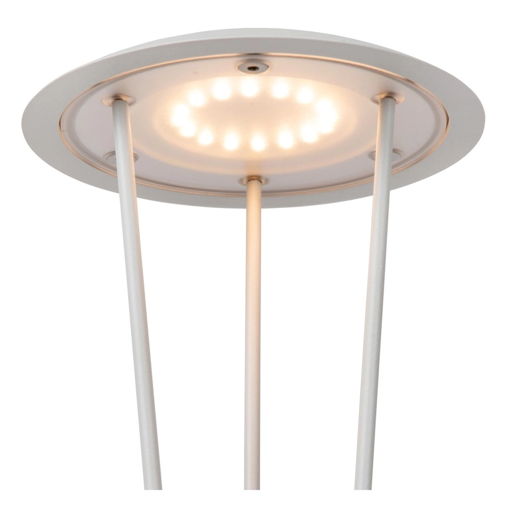 Lampe de table de conception Renee Rechargeable blanc Lucide 5411212272317