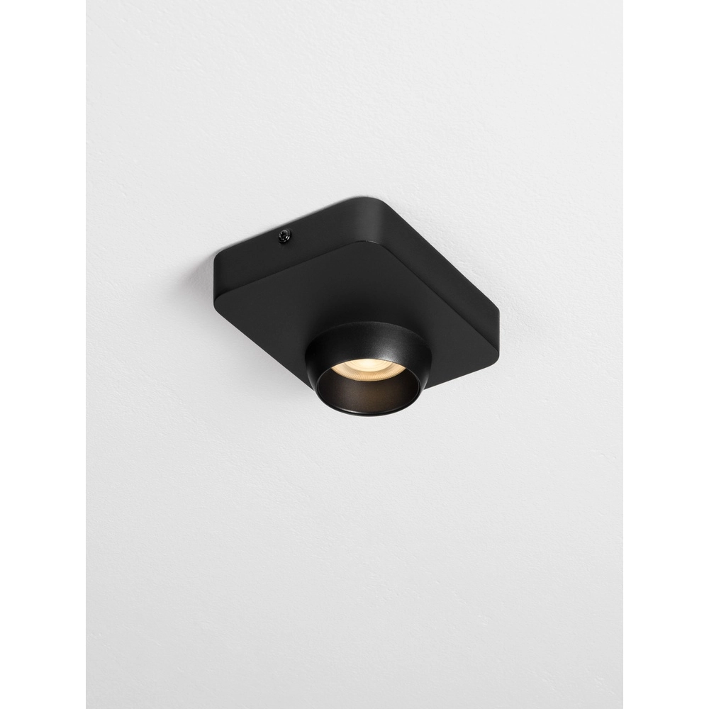 Plafonnier Kedros noir Lyora 5212017464019