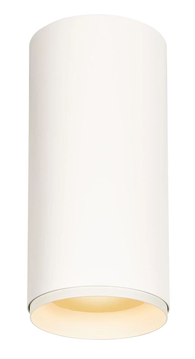 Spot en saillie Numinos XL cylindre blanc/noir 2700K - 36 deg SLV 4024163261036