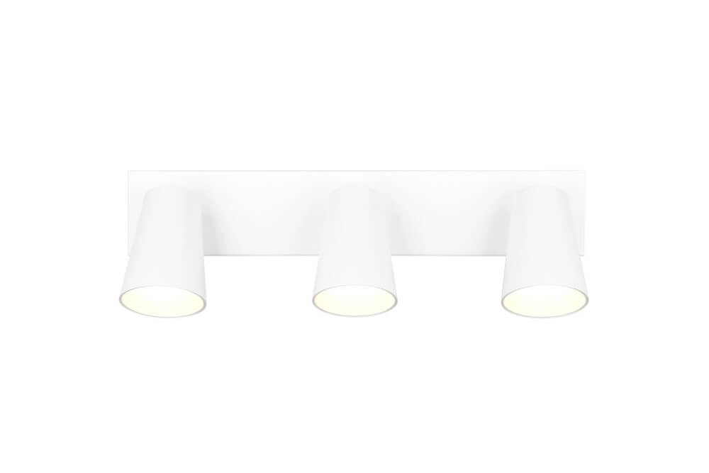 Spot en saillie 3 lumières Sharp blanc Trio 4017807613094