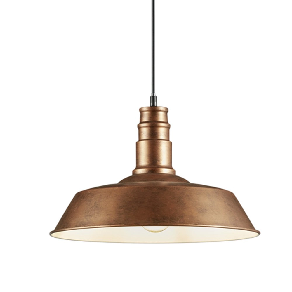 Lampe à suspension Will cuivre antique