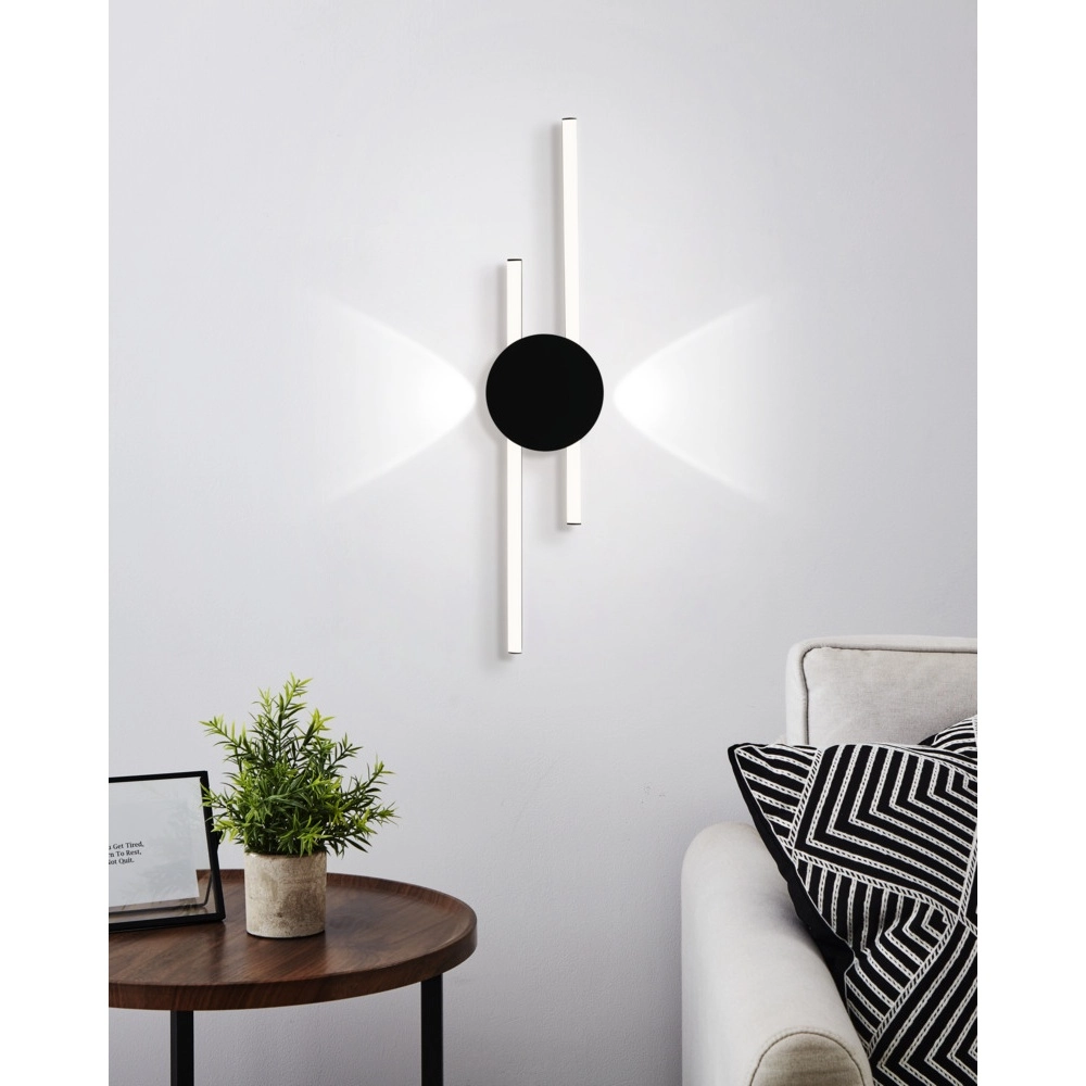 Applique murale design Venticello noir Eglo 9008606357437