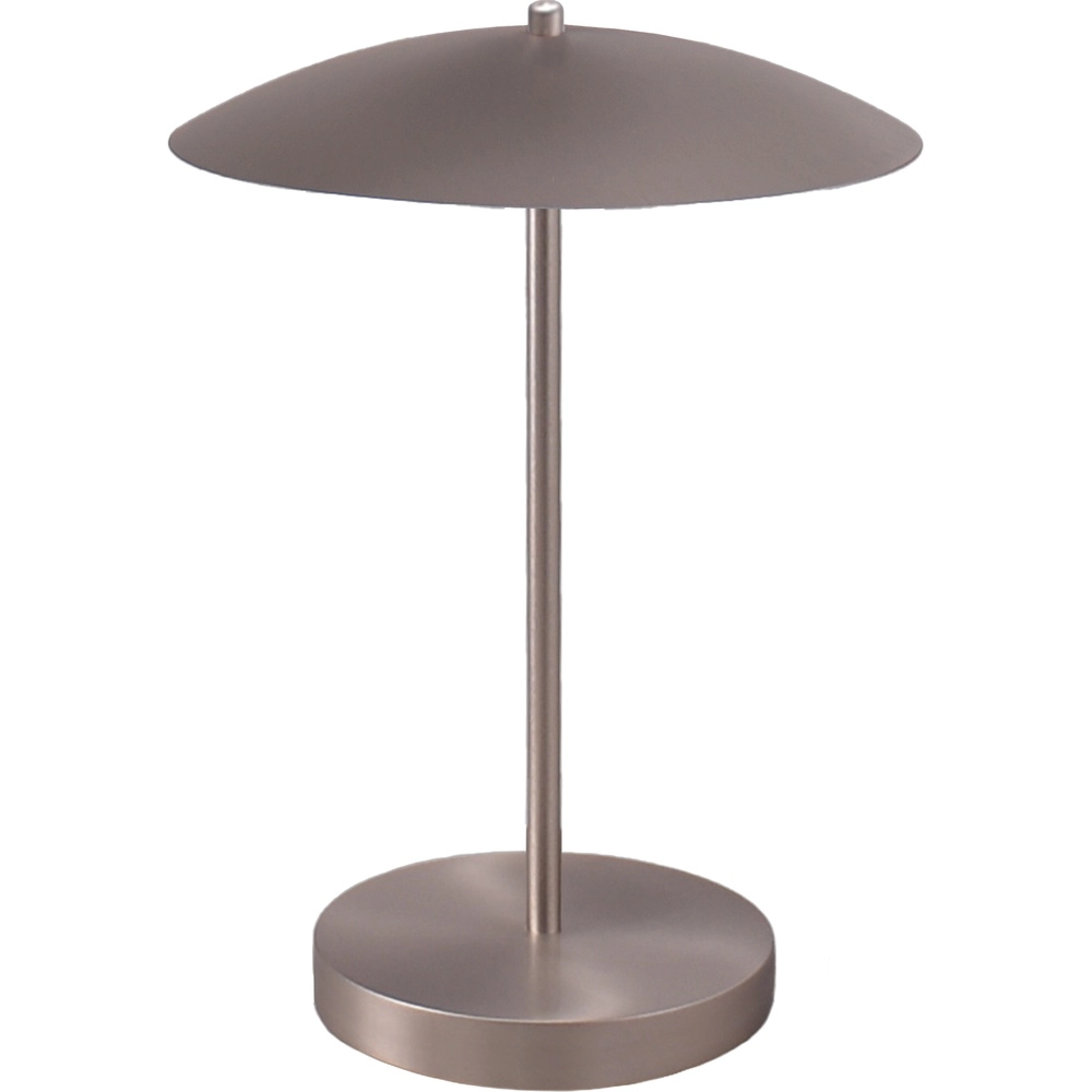 Lampe de table Scala nickel Ø 25cm