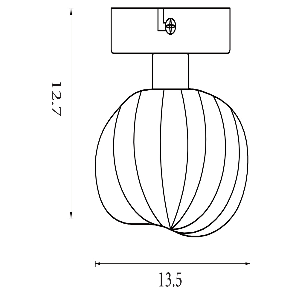 Plafonnier Sunbeam cheville Searchlight 5053423298528