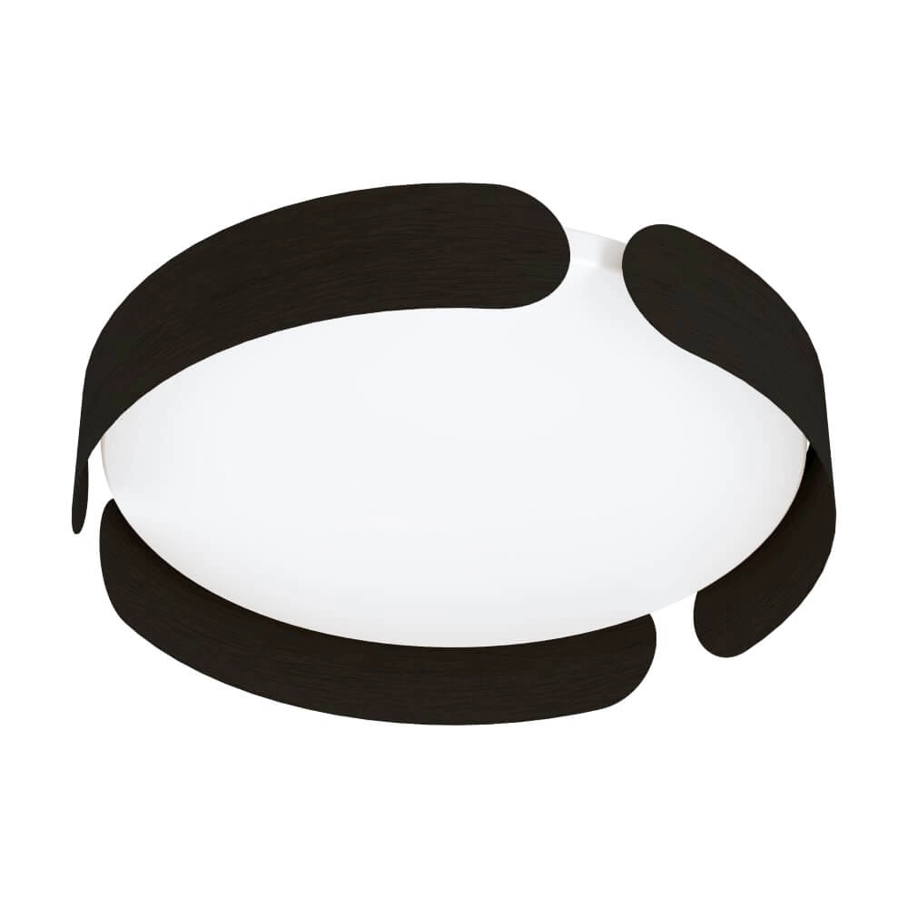 Plafonnier noir Valcasotto Ø 37 cm Plafonnier noir Valcasotto Ø 37 cm