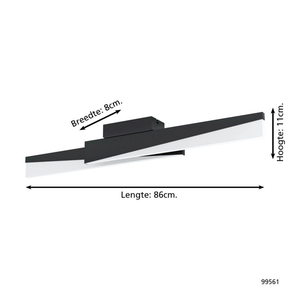 Plafonnier LED Isidro Eglo 9002759995614