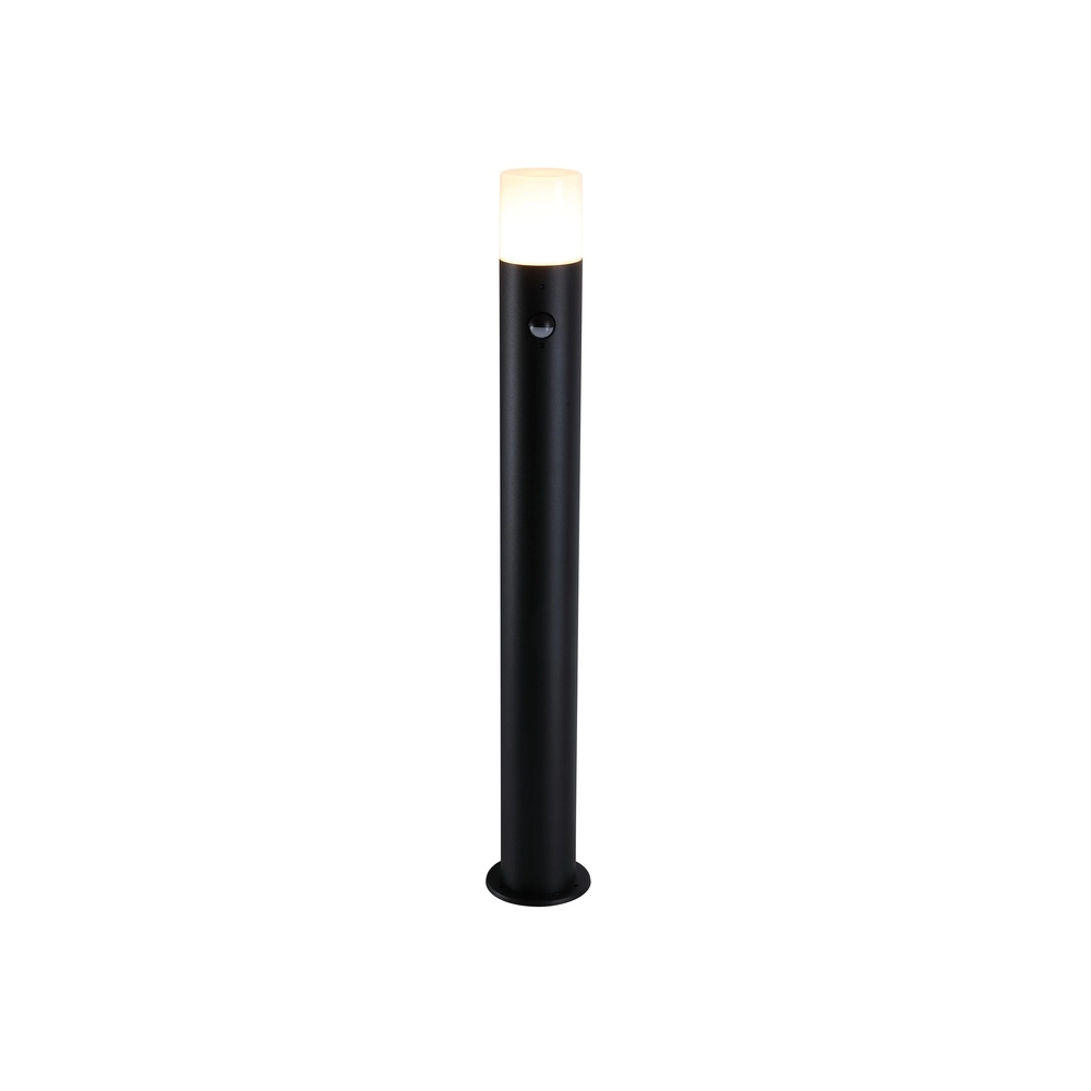 Lampe de jardin Colorado 80cm noir avec capteur