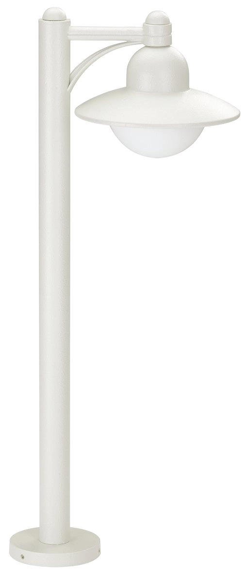 Lampe d'allée de jardin Mauty 90 cm - blanc