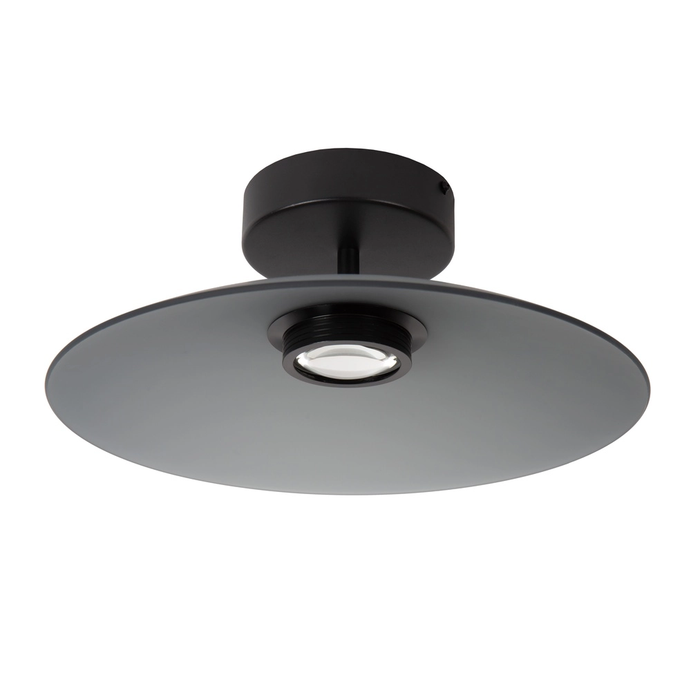 Lampe de plafond élégante Menga Ø verre fumé de 40 cm Premium by Lucide 5411212251237