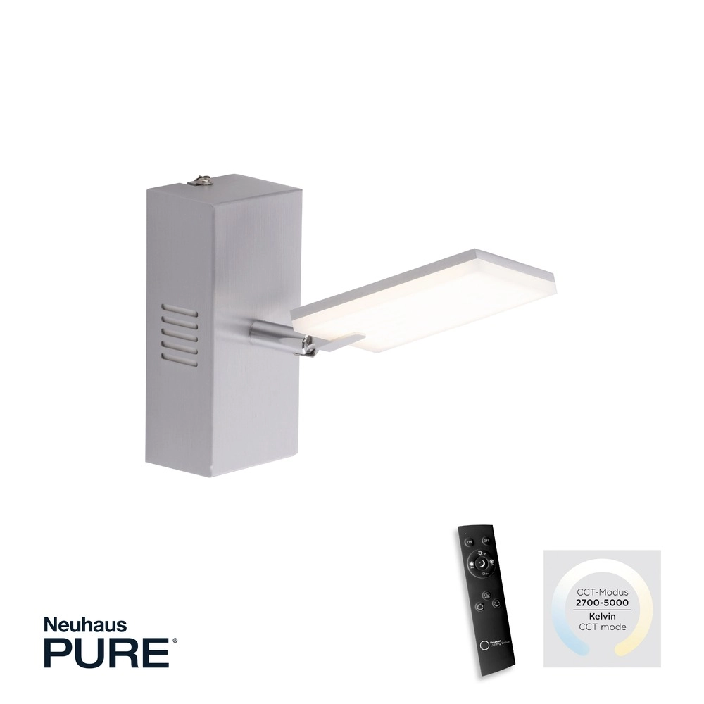 Lampe murale LED Pure Mira Switch - Diamant Paul Neuhaus 4012248358856