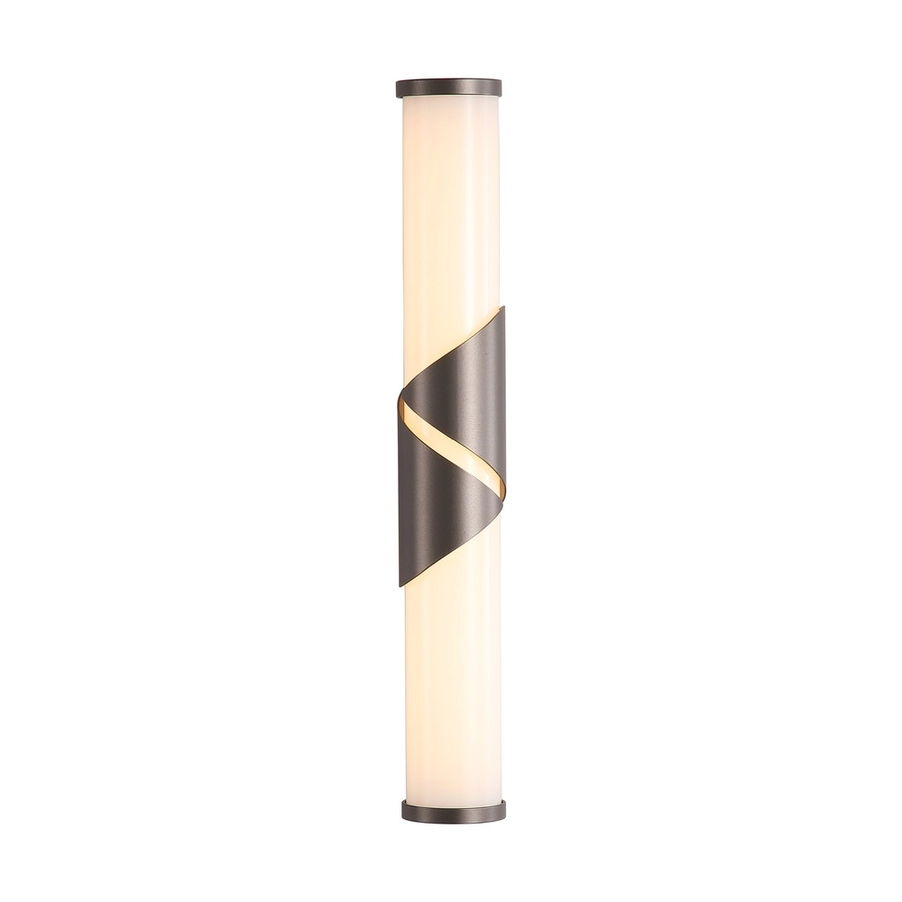 Lampe murale de salle de bain Wrap bronze 37 cm