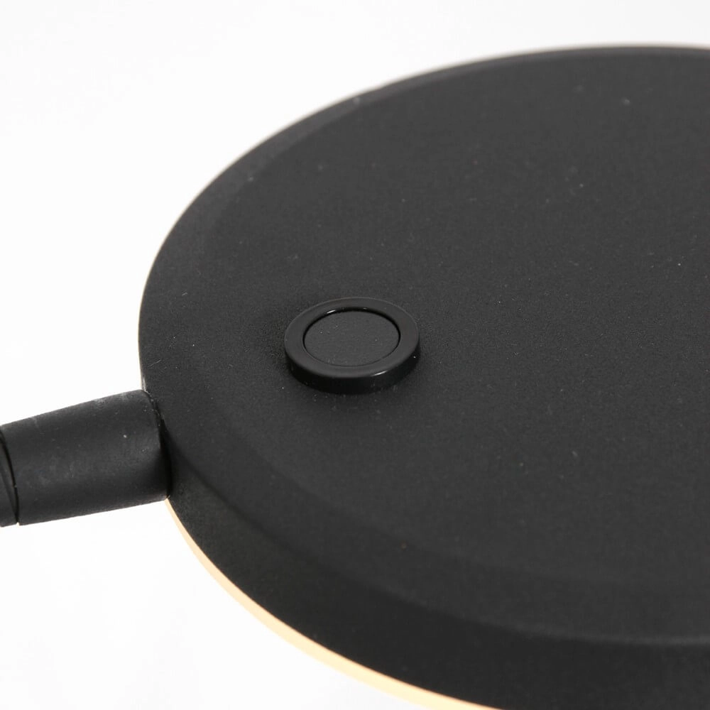 Lampe de lecture LED flexible Platu noir Steinhauer 8712746151510