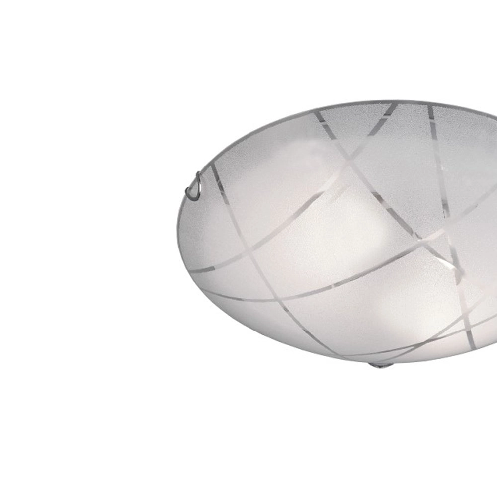 Lampe de plafond Sandrina 40 cm blanc Trio 4017807398618