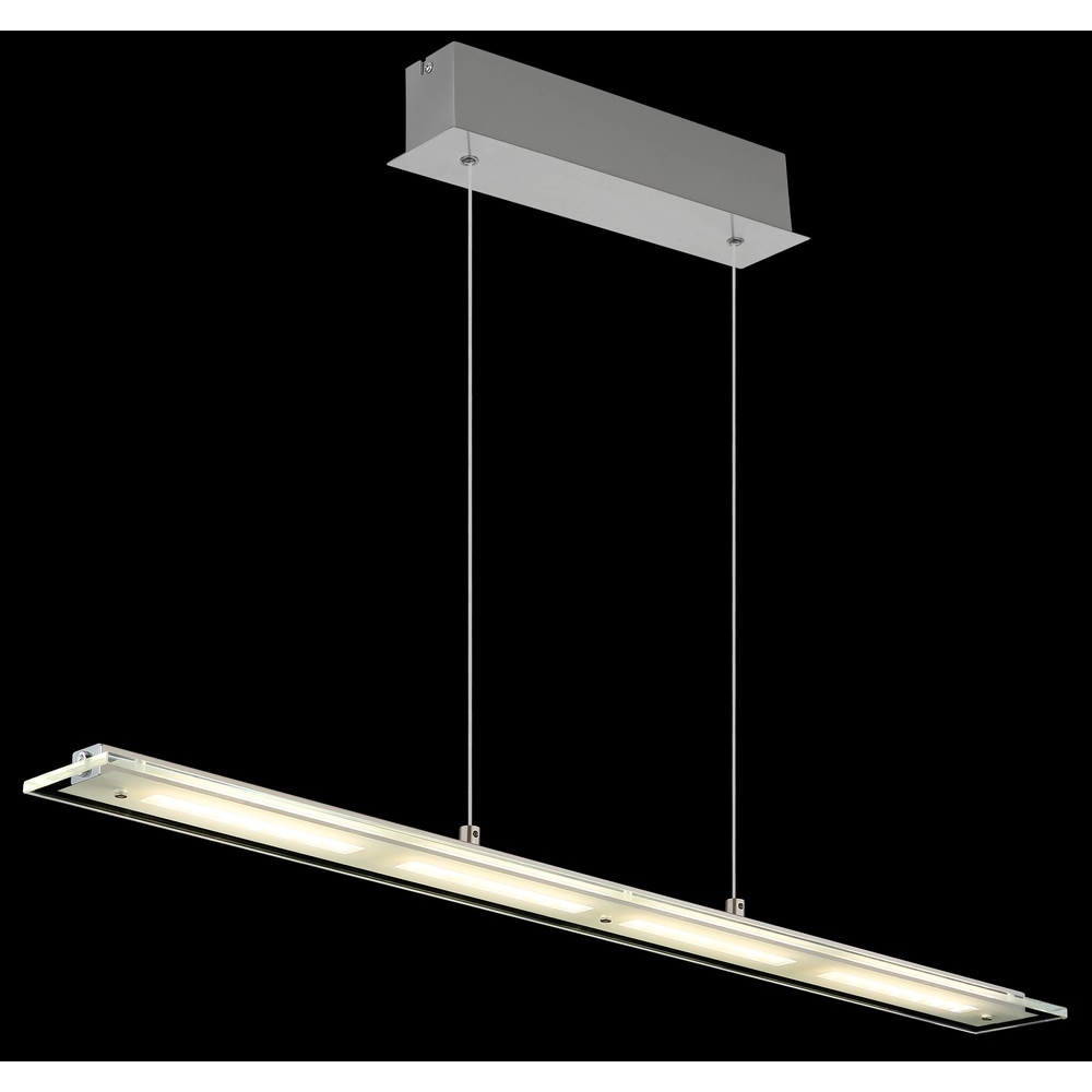 Lampe suspendue Novak nickel 88cm Globo 9007371586028