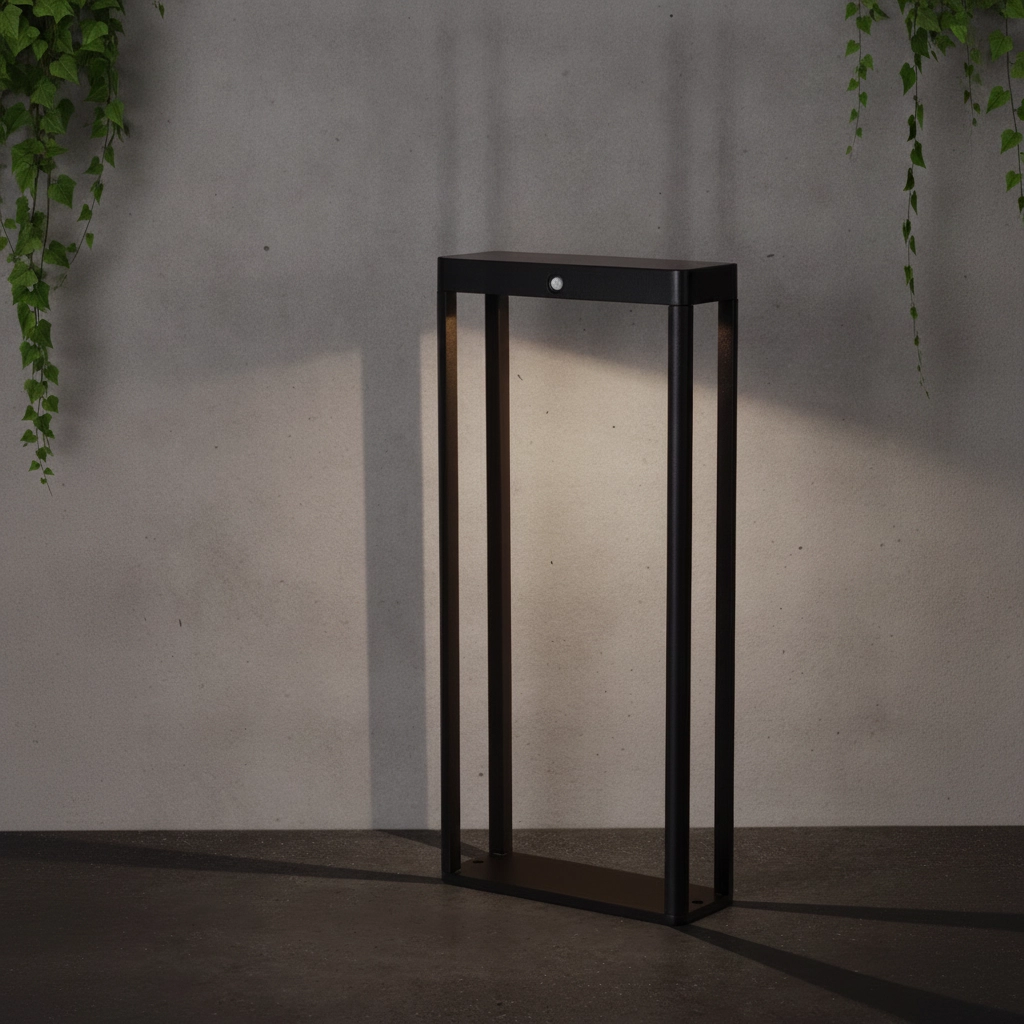 Lampe solaire Berni M anthracite