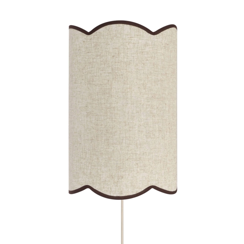 Lampe murale Vyana Marron 40 cm