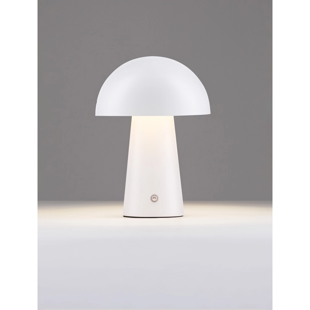 Lampe de table rechargeable Ande blanc Lyora 5212017472120