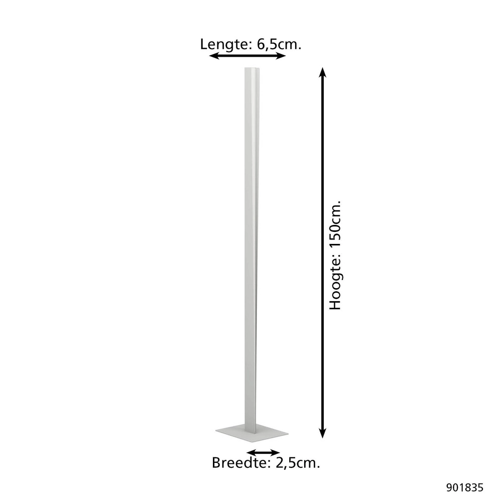 Lampadaire intelligent Bolognano-Z Design Gris Eglo 9008606360178
