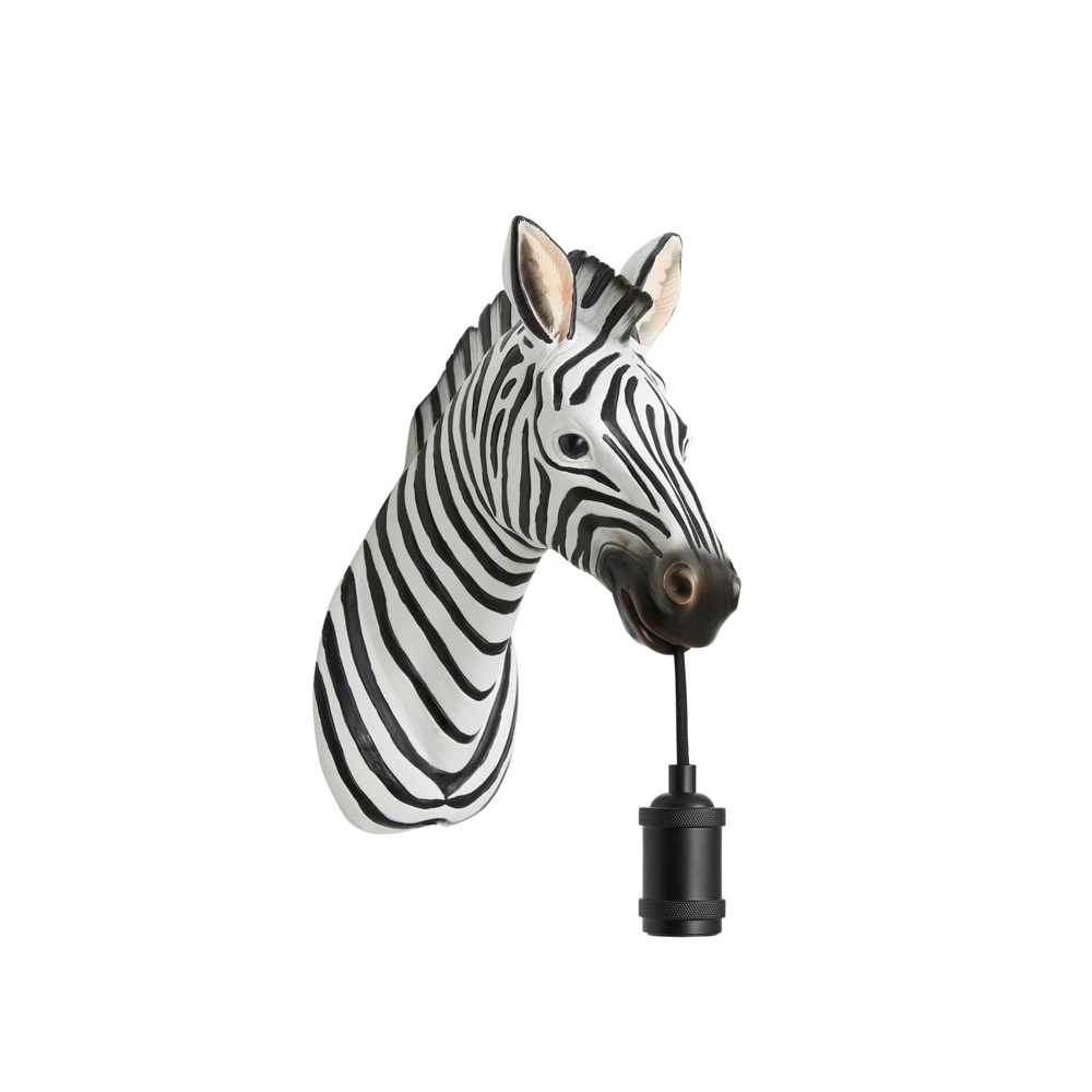 Lampe murale Zebra Noir et blanc Light & Living 8717807627300