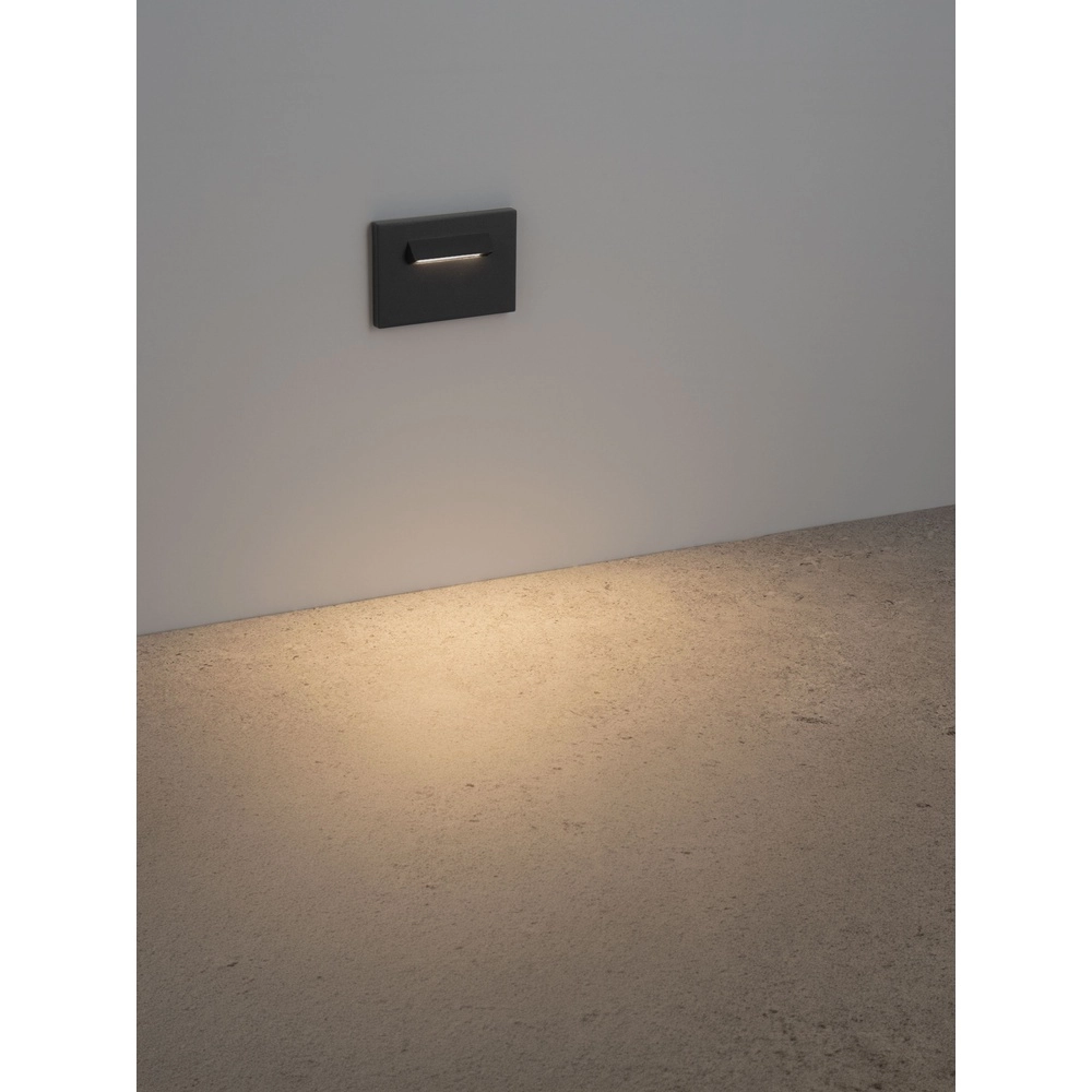 Lumière en retrait Recto pour mur gris foncé Lyora 5212063504950