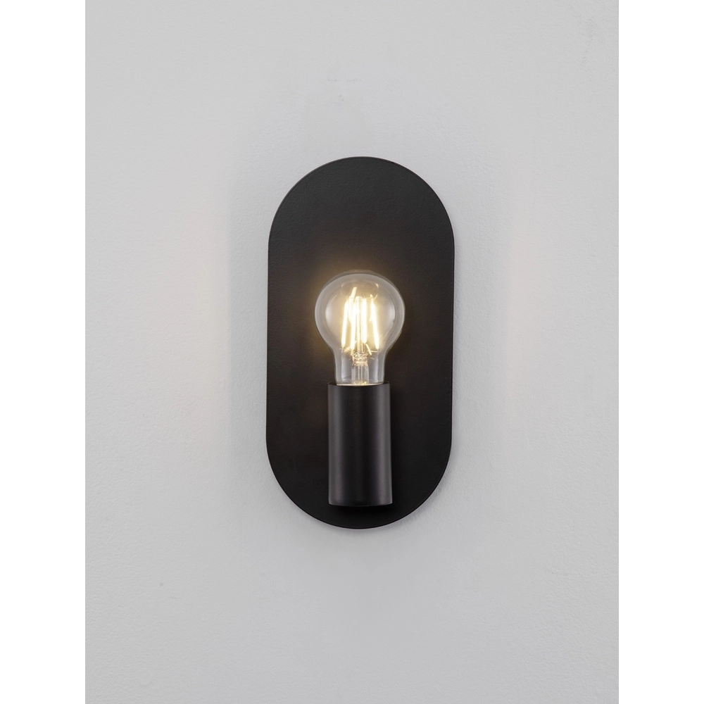 Applique murale Royal Ovale Noir