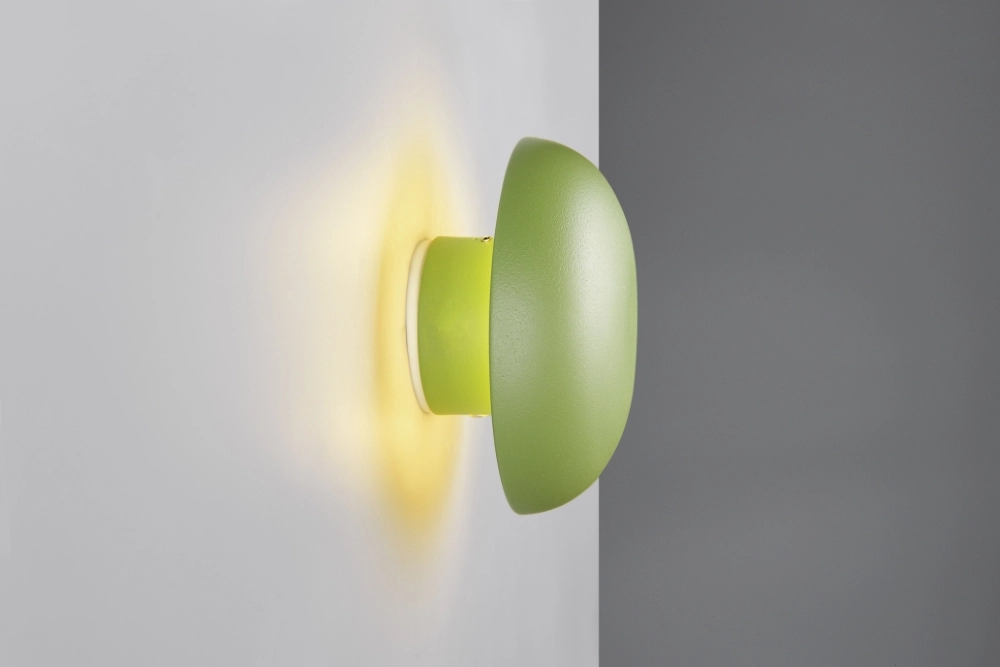 Applique murale verte Davey Ø 15cm Trio 4017807643824