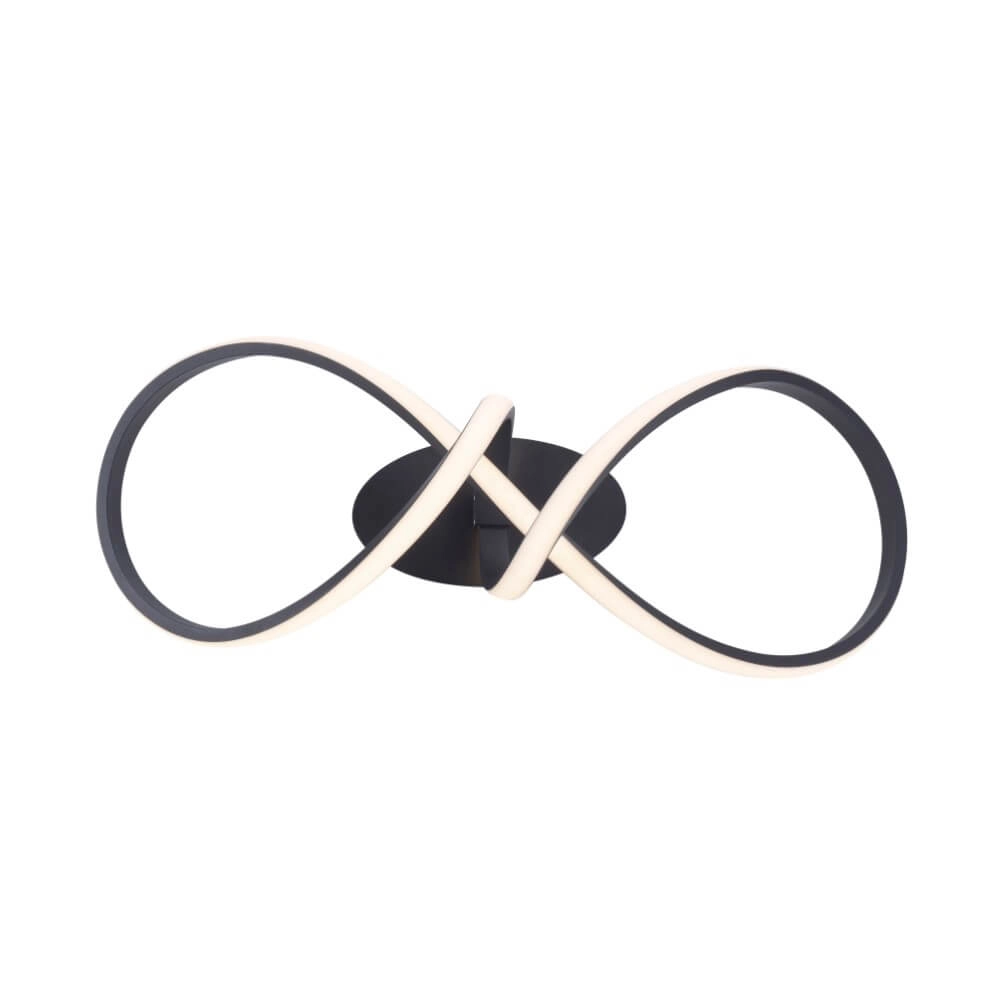 Plafonnier design Maria noir Just Light 4043689975777