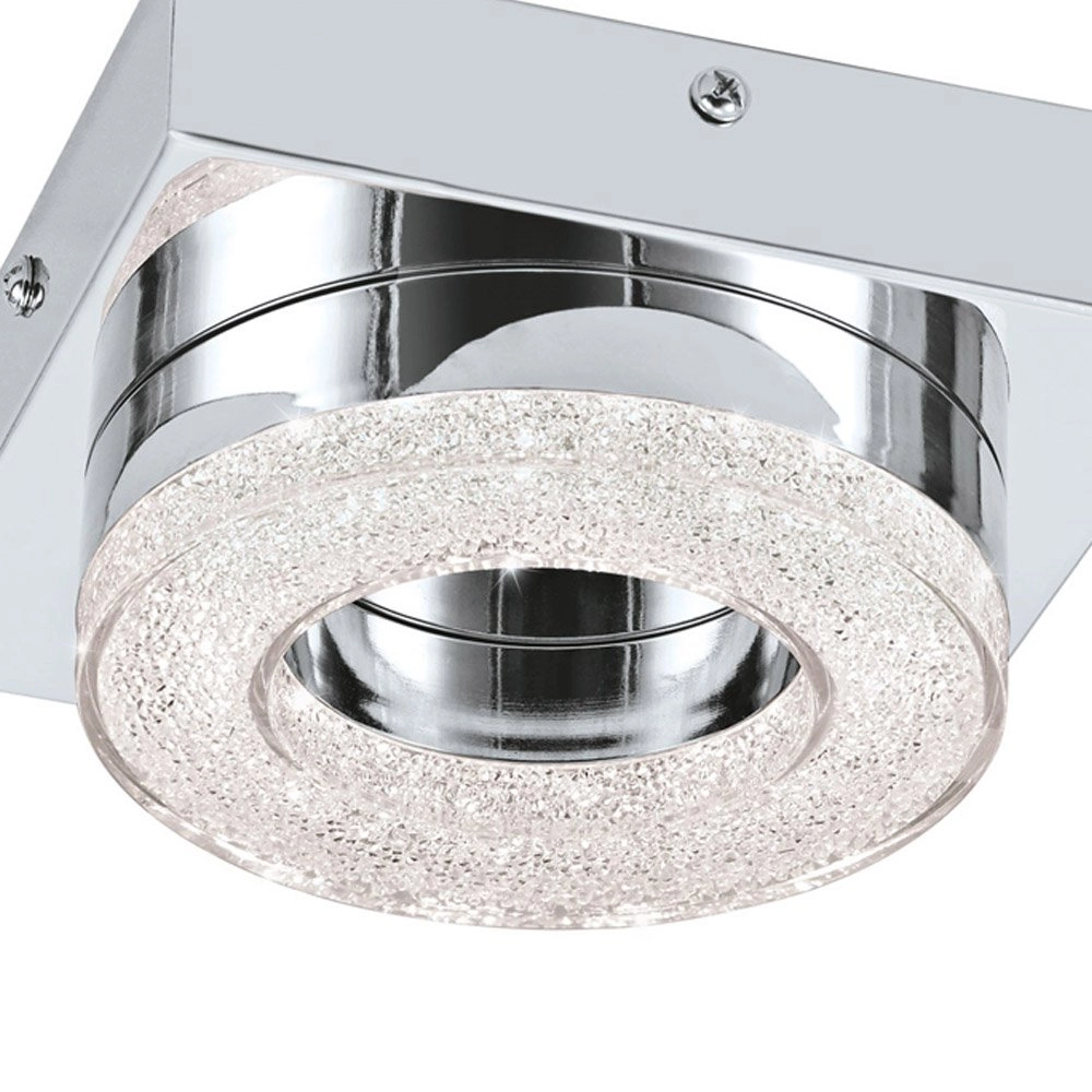 LED plafonnier Fradelo 12 cm chromé Eglo 9002759956622